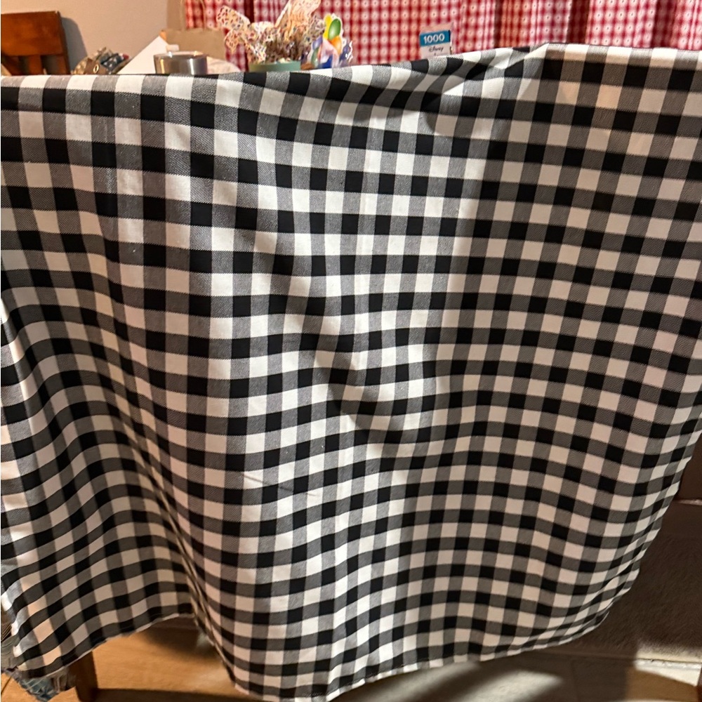 Black and White Curtains